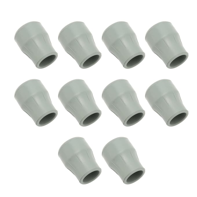 10 STKS Rubberen Buffer Krukdoppen Vervanging Antislip Wandelstokpuntbeschermer 22mm Binnendiameter