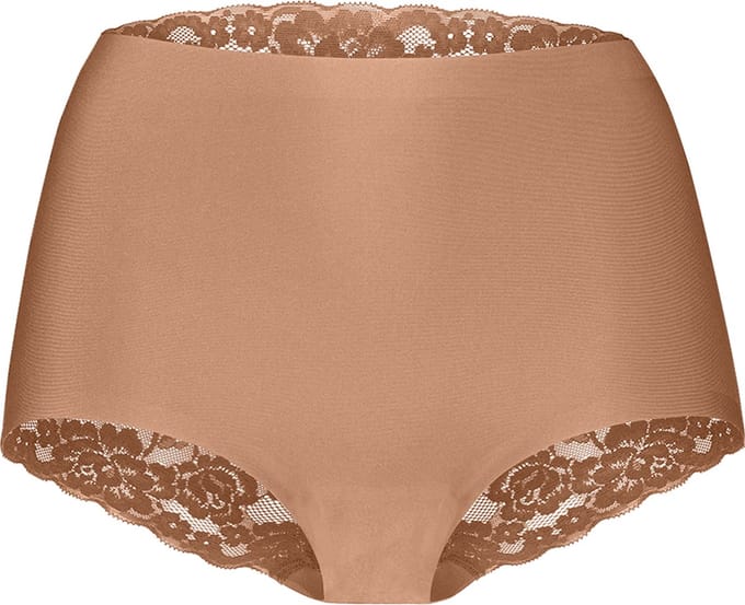 Ten Cate Secrets high waist met kant hazelnut voor Dames | Maat M