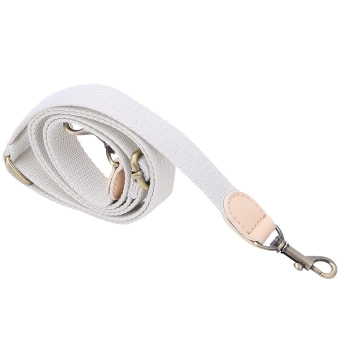 Accessoires Patchwork DIY faits à la main Sac bandoulière réglable Sangle en cuir pour CBD065 066 beige