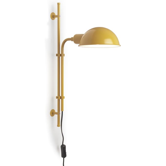 MARSET Funiculí A wandlamp, mosterdgeel