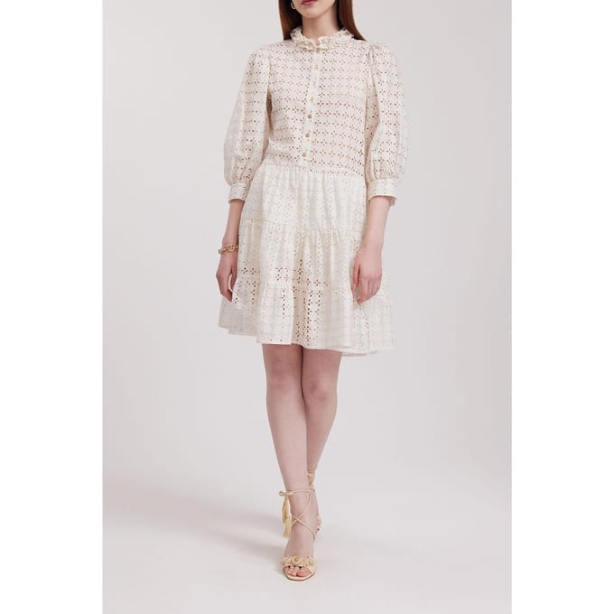 Anne Fontaine Parure Gold Größe: M | Minikleider Outlet | Damen | Gelb