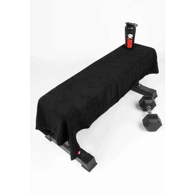 Gorilla Wear Handdoek - Zwart - Medium