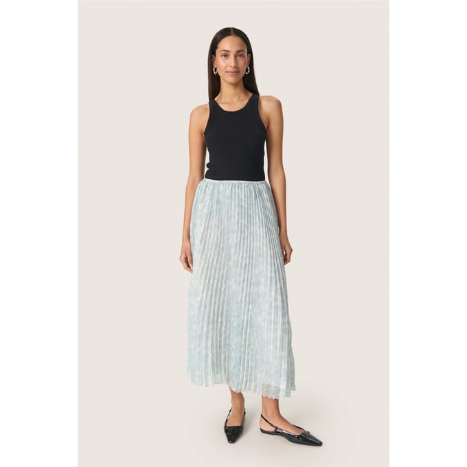 Rok Regular fit Silver Blue Stroke Print multicolour