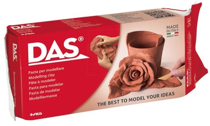 Klei das air hardening terracotta 1kg