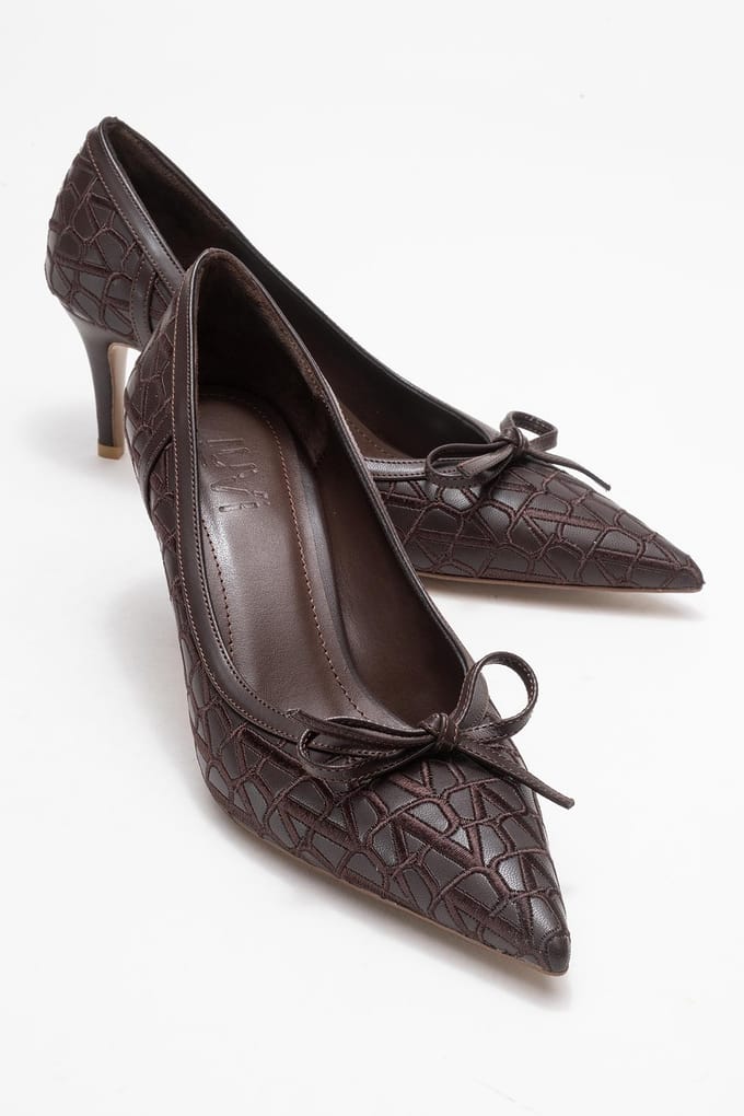 Camden Strik Spitse Neus Pump