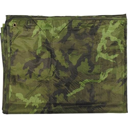 MFH Tarp - Multifunctioneel zeildoek - M 95 CZ camouflage - 300 x 300 cm.