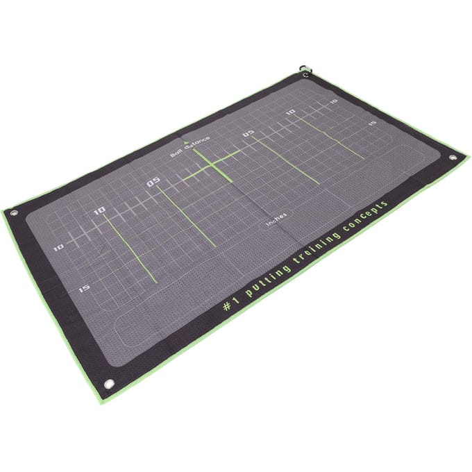 Putting Training Hulp Handdoek Putter Staande Positie Wafel Microvezel Handdoek Mat Oefenaccessoire gray