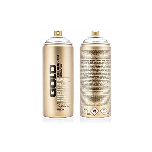 Montana GOLD M1000 Silverchrome spuitbus 400ml
