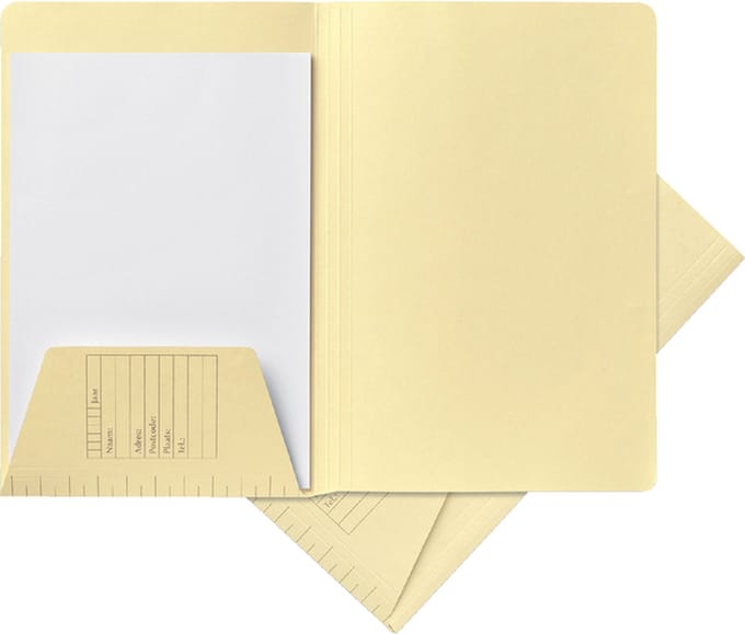 Vouwmap quantore speciaal a4 310 x 230/230mm | 100 stuks