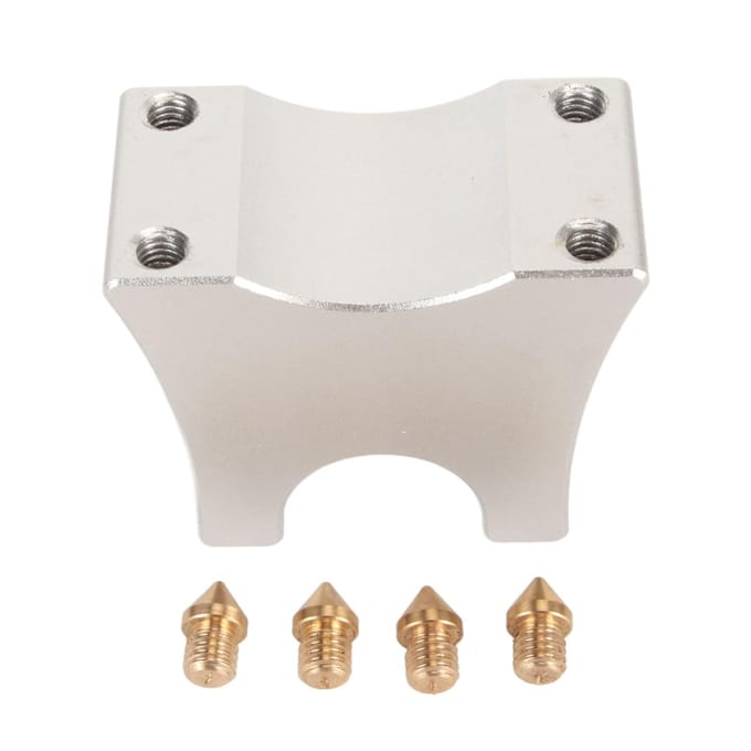 Support de chemin de câbles Hi-Fi à pointes multifonction en alliage d'aluminium, serre-câbles Hi-Fi, support de câbles, alimentation argenté