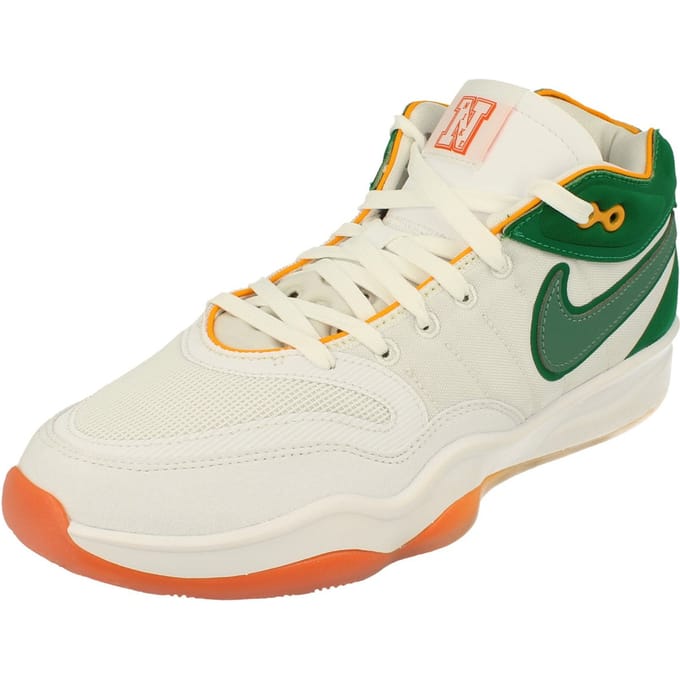 Nike Air Zoom G.T. Hustle 2 Heren Witte Basketbalschoenen