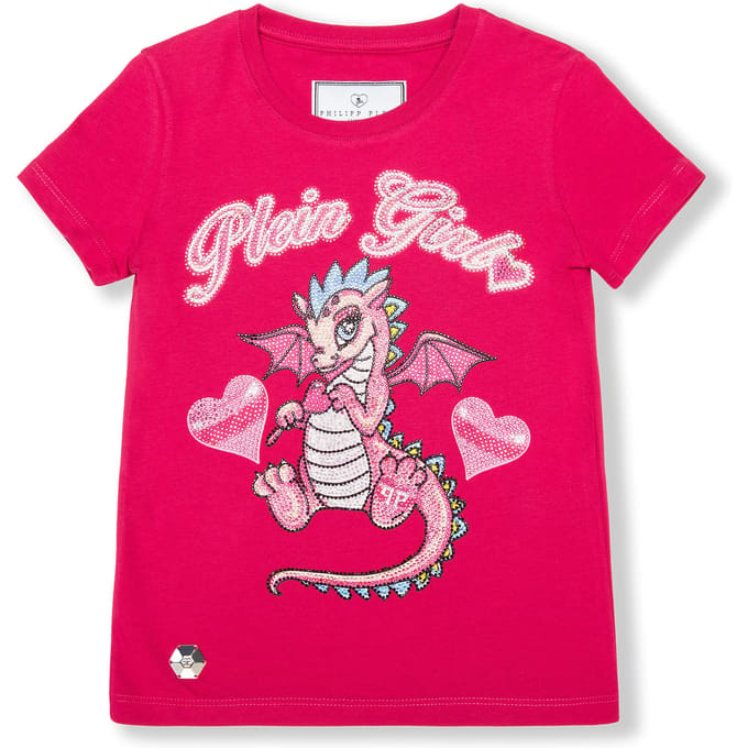 T-Shirt Round Neck Ss Dragon
