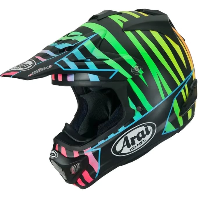 Motorhelm Arai MX-V EVO Van Beveren