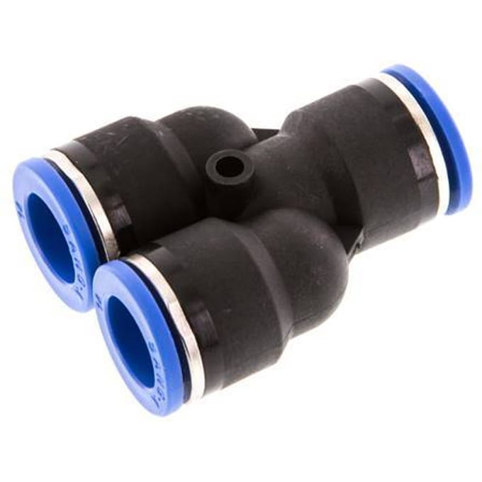 14mm Y-koppeling PA 66 Insteekfitting NBR