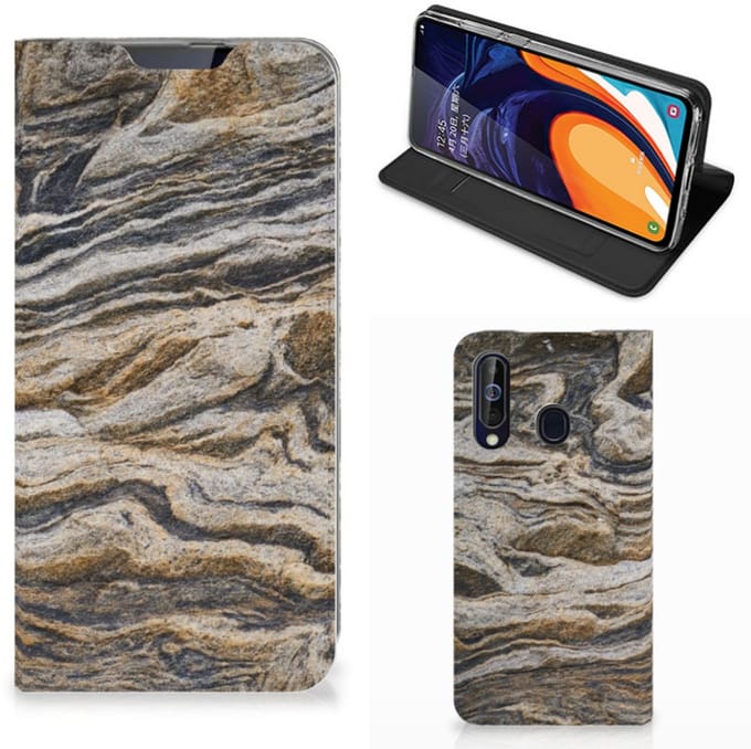 Samsung Galaxy A60 Standcase Steen