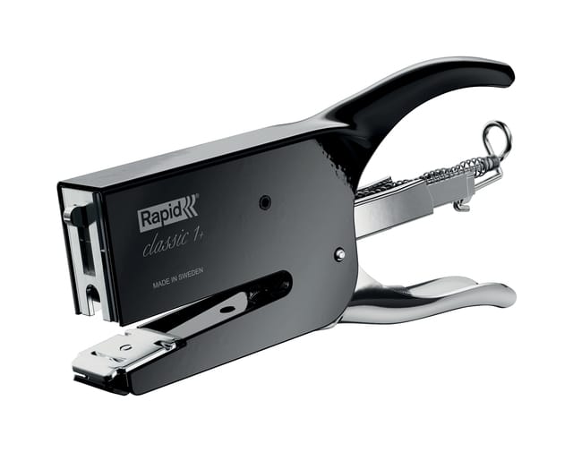 Rapid Retro Classic Niettang K1 - Niet Tot 50 Vel - Zwart
