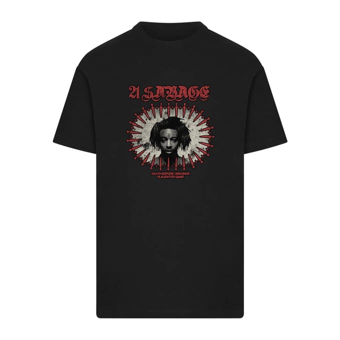 T-shirt Merchcode 21 Savage Before Dishonor