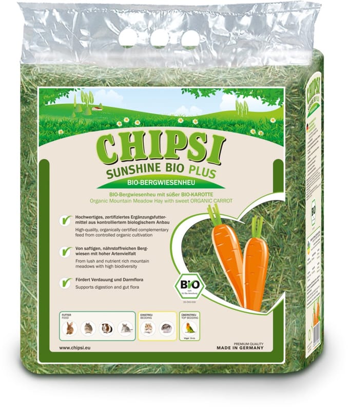 Chipsi Sunshine Bio Plus Weidehooi Wortel - 600 gr