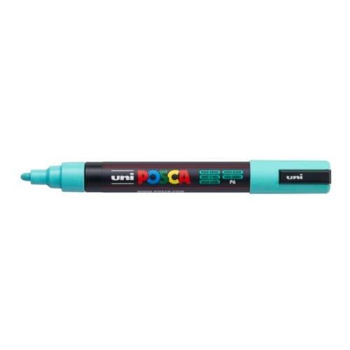Verfstift - Zeegroen - Waterbasis- Conische punt medium - 1 stuk