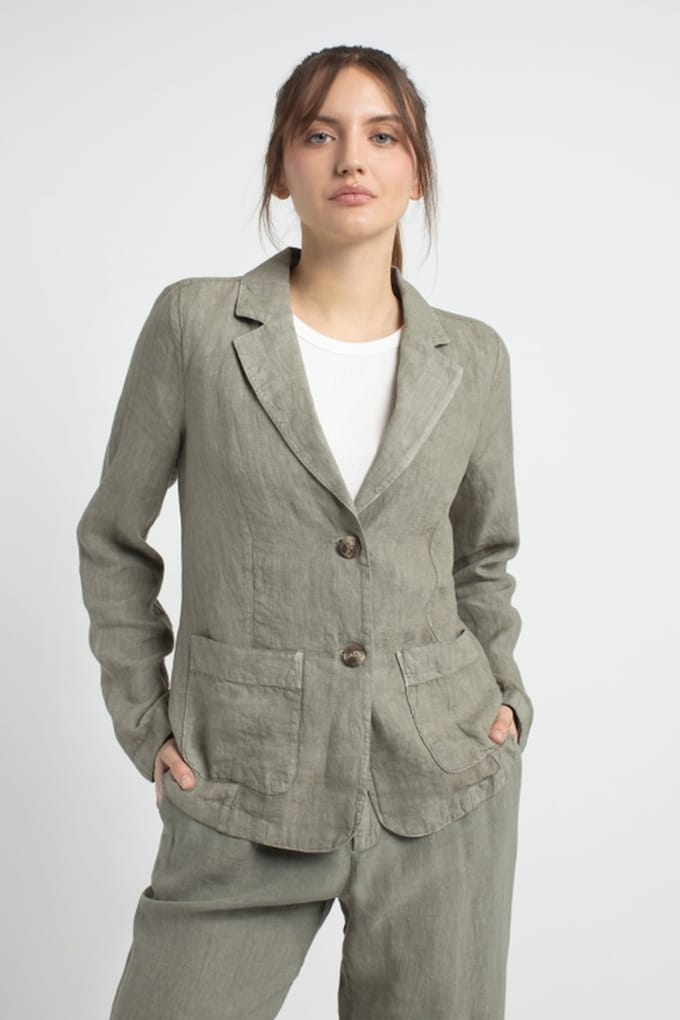 Josephine & Co Jorrit Blazer Light Olive Größe: 36 | Blazer Outlet | Damen | Grün