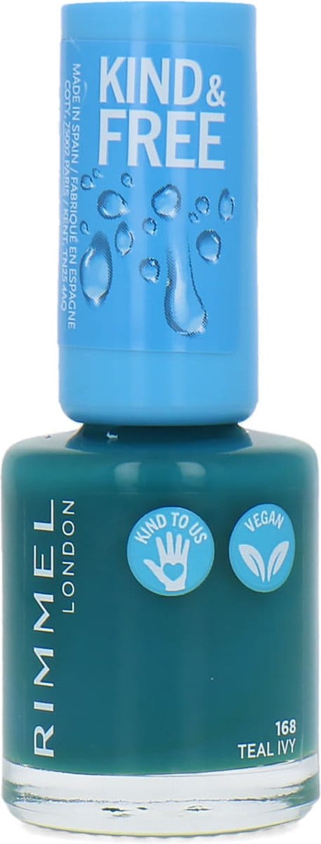 Rimmel Kind & Free Nagellak - 168 Teal Ivy (set van 3)