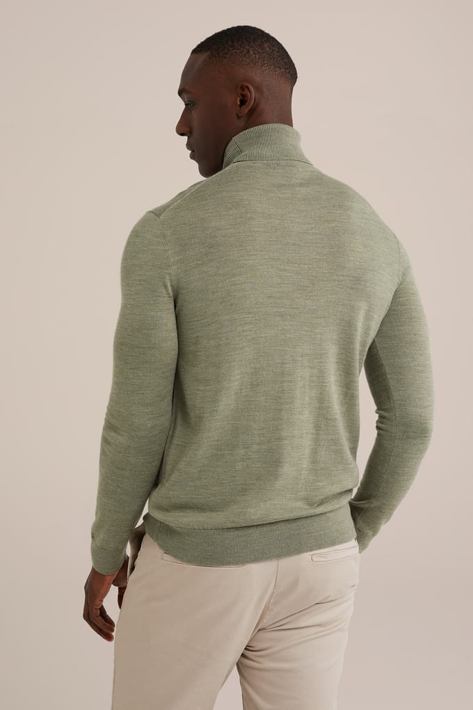 WE Fashion Pullover Olive Green Taglia: XXL | Dolcevita Outlet | Uomo | Verde