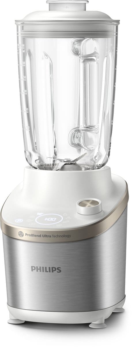 Philips Blender 7000 Series HR3760 - blender - white/metallic - 1500 W