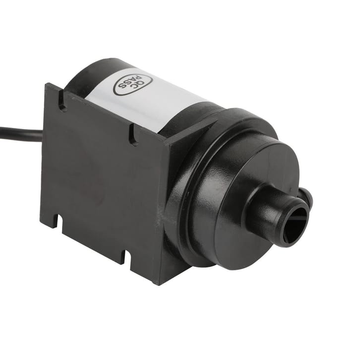 24V10W Zwart Hoge Temperatuurbestendigheid Circulatie Laag Geluidsniveau Borstelloze Waterpomp