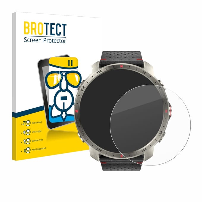 Screenprotector voor Polar Grit X Pro Titan Beschermglas transparant