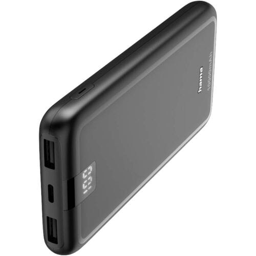 Hama Performance 10 Power Pack 10000 mAh 3 Outputs: USB-C 2x USB-A Anthracite - 10000 mAh