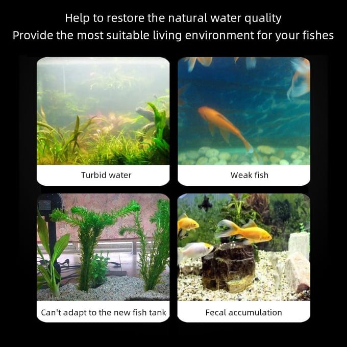 Aquariumfilter Mediaring Bio-ring voor aquariumfilter 100pcs