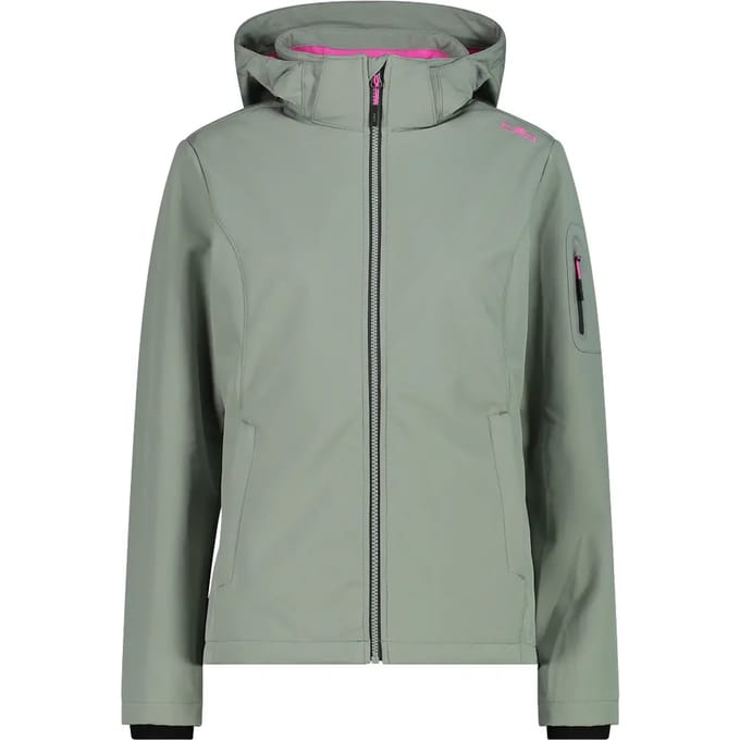 Cmp 39a5006 Softshelljack Groen XS Vrouw