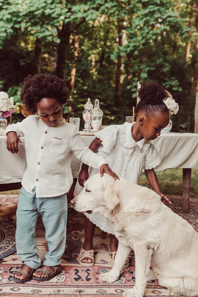 Louise Misha Shirt Amod White Größe: 9M | Hemden Outlet | kids | Weiß