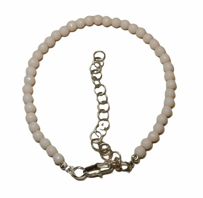 Kralen Armband 4 mm Natuursteen