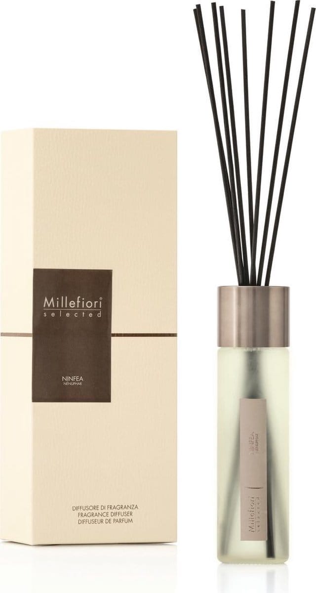 Millefiori Selected Geurstokjes 350 ml - Ninfea