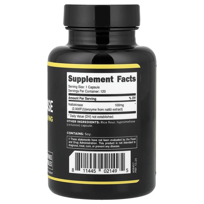 Primaforce, Nattokinase, 100 mg, 120 Capsules