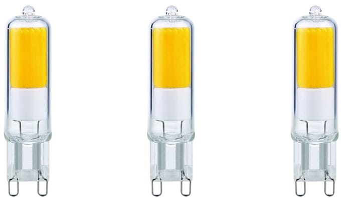 SPL G9 LED Lamp 2.2W - Warm Wit - 250lm - LED Buislamp T14.5 - 3 Stuks - 2700K - 230 Volt