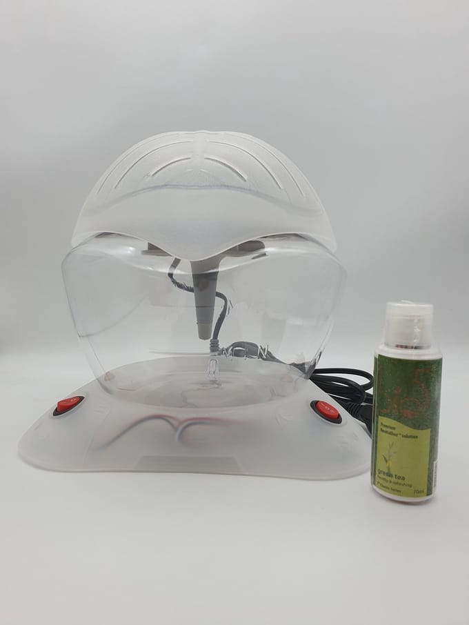 Revitalisor Rainbow - Luchtreiniger Startpakket Met Bio5e Green Tea Olie