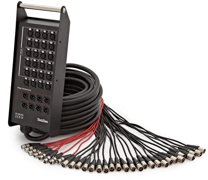 SubZero 32 Channel Stage Box, 24 In / 8 Out, 25m