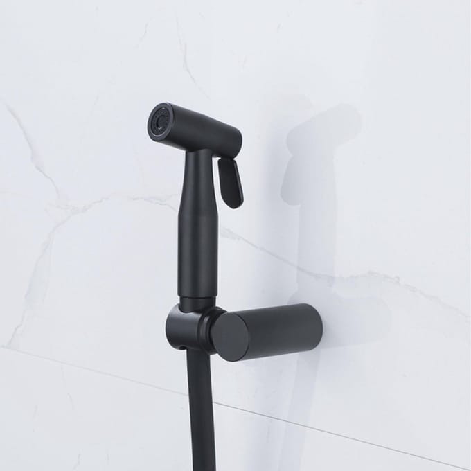 FugaFlow Eccelente Sobrado Badkamer Bidet Handdouche - zwart mat