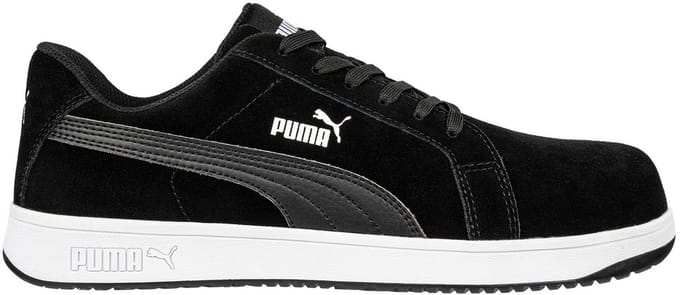 Puma Icon Suede Black Laag S1P 640010 - Zwart - 47
