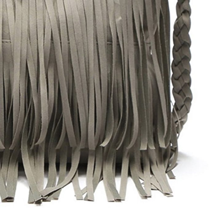 Moderne Dames Schoudertas met Franjes in 3 Kleuren