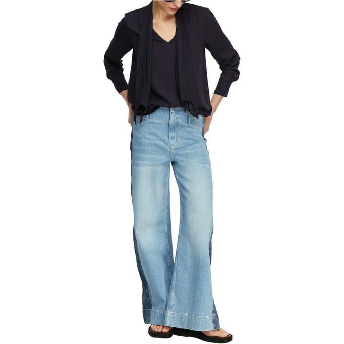 Comma  Blouses Marine Taglia: 36 | Maglie a manica lunga Outlet | Donna