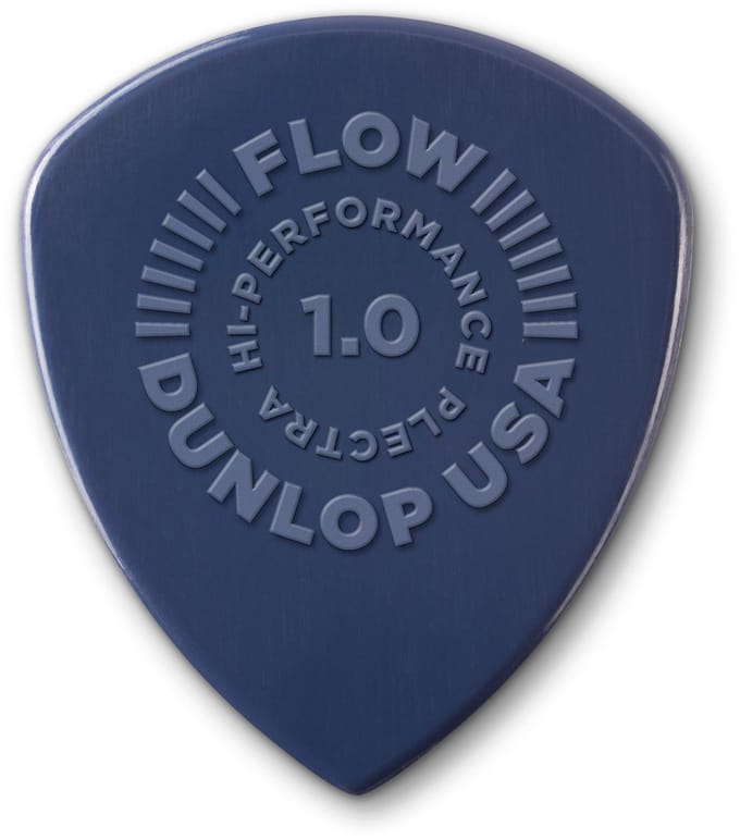 Jim Dunlop Flow - Plectrums - Nylon - 1,00 mm - Player's Pack 12 Stuks