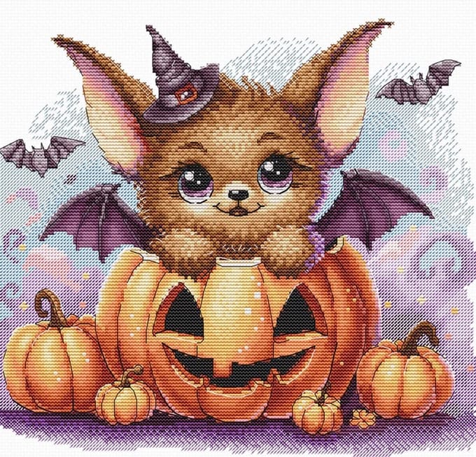 Borduurpakket AVA Stitch - Halloween - 061