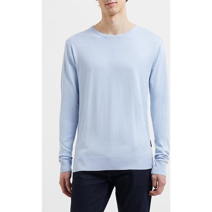French Connection A Crew Blue Maat: XS | Sweaters Outlet | Heren | Blauw