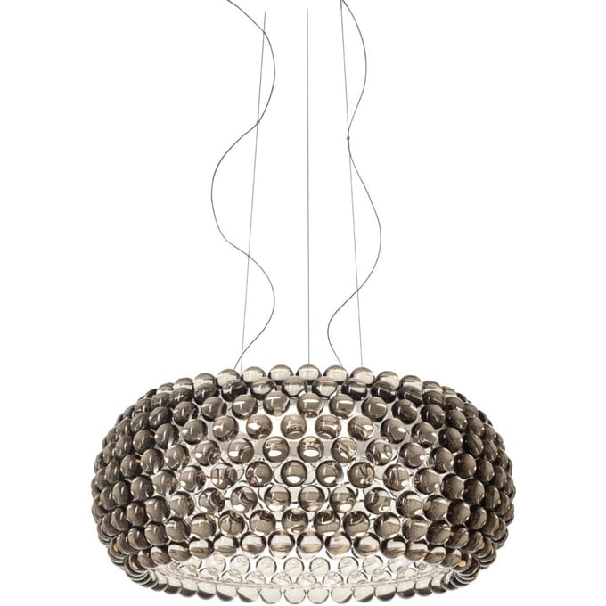 Foscarini Caboche Plus Grande Hanglamp - grijs - met MyLight