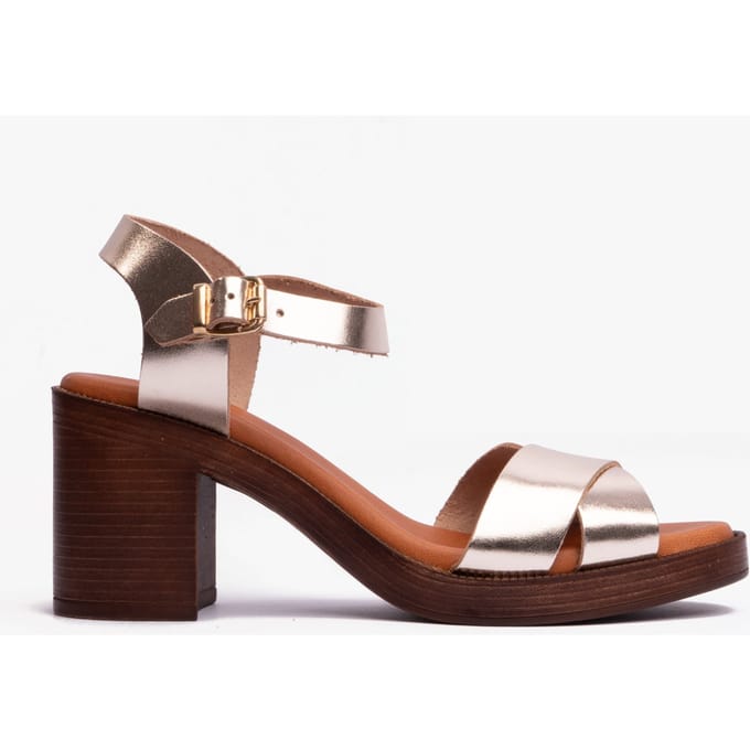 GEORGIA Dames Sandalen Goud