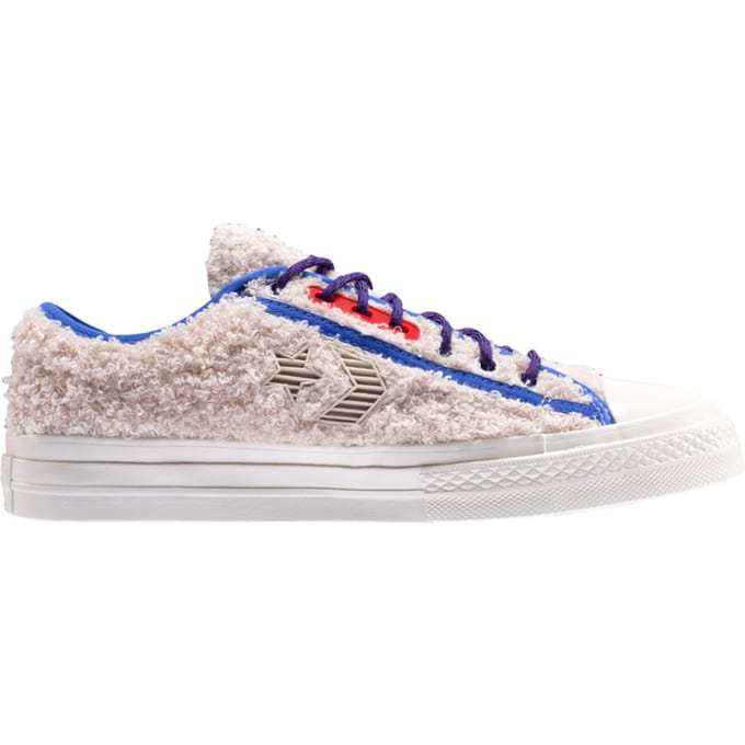 Converse Star Player Ox Retro Sherpa Sneaker Wit