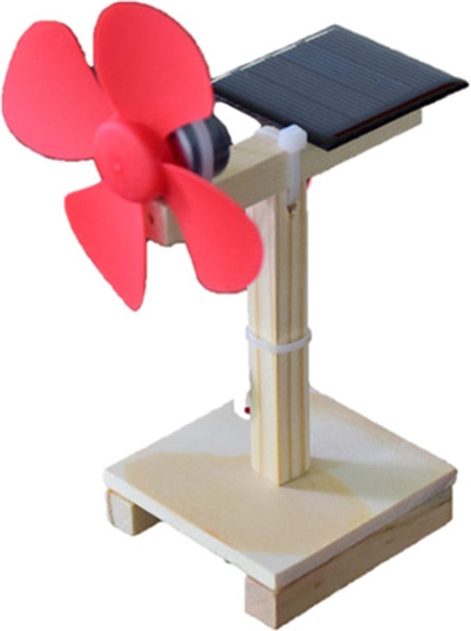 DIY Ventilator op Zonne-energie – Bouwpakket